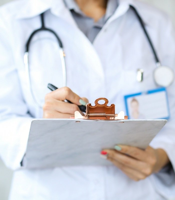 Doctor at work